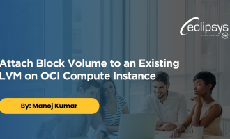 Attach Block Volume to an Existing LVM on OCI Compute Instance